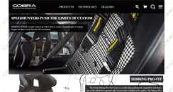Desktop Screenshot of cobraseats-usa.com